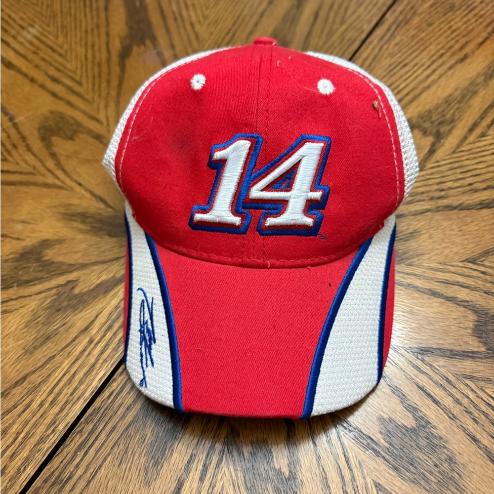 Winner’s Circle Tony Stewart Old Spice White and Red Cap
